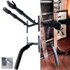Elitix Wing Chun Dummy Wall Mounted Arms Martial Arts Equipment, Training Kung Fu Dummies with Leg Stand, Practice Taekwondo Karate Pads, Free Standing Punching Target