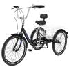 LILYPELLE Adult Tricycles 7 Speed, 3 Wheel Bikes Adult Trikes 20/24/26 inch, Three-Wheeled Bicycles Cruise Trike with Shopping Basket for Seniors, Women, Men view 1