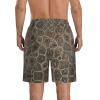 HGFVY Petoskey Stone Print Men's Swim Trunks | Quick Dry Drawstring Beach Shorts White, Small view 3