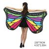 EUBUY Halloween Butterfly Wings Butterfly Shawl, Women Butterfly Wings Shawl, Adult Butterfly Costume with Shoulder Straps for Party Halloween Christmas Costume Cosplay Carnival Fancy Dress view 4