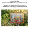 Basketball Net, Iron Basketball Net, Rust Proof Heavy Duty Basketball Net Chain, Chain Basketball Net for Indoor Outdoor, Basketball NetsHeavy Duty Outdoor view 4