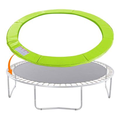 BIWKONI 8/10/12/14/15/16FT Trampoline Replacement Safety Mat Anti-Collision Anti-UV Springs Protection Cover Trampoline Accessories,15FT