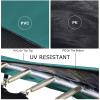 BIWKONI 8/10/12/14/15/16FT Trampoline Replacement Safety Mat Anti-Collision Anti-UV Springs Protection Cover Trampoline Accessories,15FT view 2
