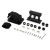X AUTOHAUX 1 Set Universal Quick Release Bike Fork Mount Rack Set with Roof Carrier Mount Screws Strap Aluminum Alloy Anti-Corrosion view 1