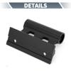 X AUTOHAUX 1 Set Universal Quick Release Bike Fork Mount Rack Set with Roof Carrier Mount Screws Strap Aluminum Alloy Anti-Corrosion view 4