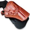 Masc Premium Leather Paddle Holster for Rugerr Security Six 357 Magnum 6-Shot 2.75" Barrel, Right-Hand Draw, Brown #1649# view 4