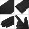 alqqas Winter Womens Cashmere Gloves With Finger Touchscreen Texting Wool Lined Outdoors Windproof Warm Gloves view 4