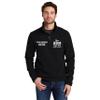 Custom Fleece Zip Pullover for Men and Women, Text Fleece Pullover, Sweaters for Men Multicolor view 1
