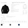 Custom Fleece Zip Pullover for Men and Women, Text Fleece Pullover, Sweaters for Men Multicolor view 4