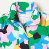 Amazon Essentials Girls' Cropped Full-Zip Puffer Jacket (Quilted Matte or Sherpa Fleece), Geo Camo, Small view 3