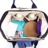 KWGUOYYDI Mommy bag large capacity mother and baby bag double shoulder bag backpack outdoor bag student backpack large bag, Red view 3