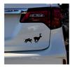 Dogs Running Deer Hunting Decal for Truck, Funny, Tumbler, Window, Laptop, Phone, Stickers, Home Decoration. view 2