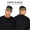 WZYWHJ Cute Sloth Prints Headbands,Sports Head Tie,Headband for Men and Women,Hair Band for Running Workout Football, Black view 3