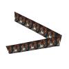 WZYWHJ Firecracker Soccer Pattern Headbands,Sports Head Tie,Headband for Men and Women,Hair Band for Running Workout Football, Black view 2
