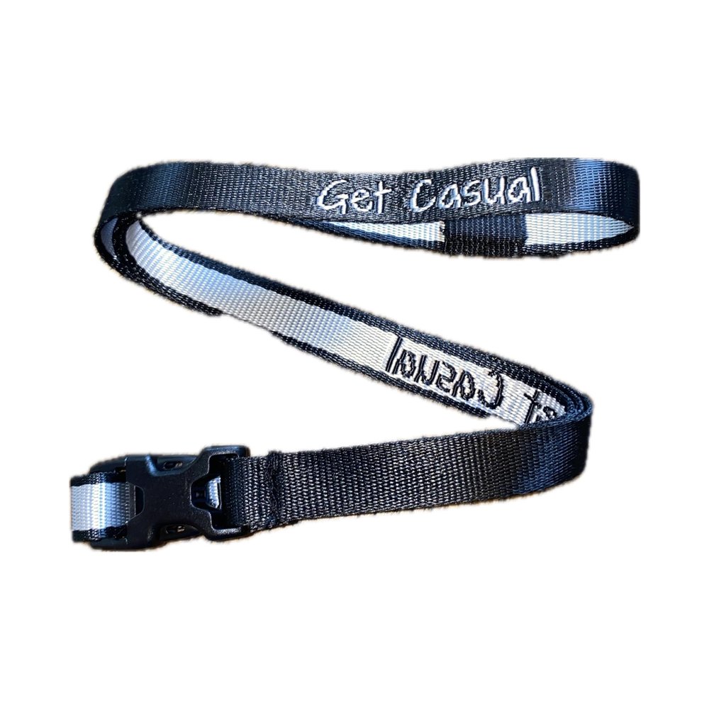 Rock Climbing chalk bag waist strap (Get Casual), Black