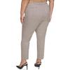Calvin Klein Womens Plus High Rise Stretch Ankle Pants Tan 14W view 2