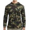 Finelylove Men's UV Sun Protection Shirt UPF 50+ Camo Hoodie Long Sleeve Quick Dry Hiking Fishing Shirts Rash Guard Sun Hoodies UV Protection Camouflage S view 1