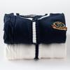 warmstraw Boys Girls Cardigan Sweater Cable Knit Sweater Coats Fall Winter Long Sleeve Collared Outwear Pattern White 7-8Y view 4