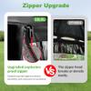 10L0L 4-Passenger Golf Cart Enclosure for Club Car Precedent/Onward/Tempo - with Extended 94.5" Roof, 600D Cover, Clear Windows | Waterproof, Windproof & Snowproof Full Enclosure view 4