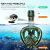 Greatever Full Face Snorkel Mask, Snorkeling Gear for Adults with Latest Dry Top Breathing System and Detachable Camera Mount, Snorkel Mask Adult, Snorkels Anti-Fog & Anti-Leak view 4