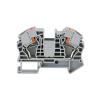 PT-16 1 Pc Din Rail Terminal Block Conductor Wire Connector Push in Spring Screwless Feed Through Terminal Block PT16 view 1