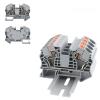 PT-16 1 Pc Din Rail Terminal Block Conductor Wire Connector Push in Spring Screwless Feed Through Terminal Block PT16 view 2