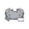 PT-16 1 Pc Din Rail Terminal Block Conductor Wire Connector Push in Spring Screwless Feed Through Terminal Block PT16 view 3