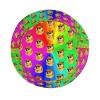 Adult Sun Protection Bucket Hat Rainbow-Shiba-Inu-Doge-Life Men Outdoor Boonie Hat Women Sunshade Fisherman Hat view 3