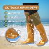 YXLYFDLY Hip Waders Pond Hip Boots, Comfortable Gold Hip Waders Puncture Resistant, for Hunting Marshes Fishing(7) view 2