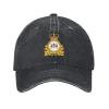 AIZBEGDLU Unisex Cowboy Baseball Cap Canadian Army Adjustable Trucker Cap Baseball Cap, Black view 2