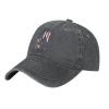 AIZBEGDLU Unisex Cowboy Baseball Cap German Shepherd American Flag Adjustable Trucker Cap Baseball Cap Deep Heather view 1