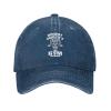 AIZBEGDLU Unisex Cowboy Baseball Cap Dwight Schrute'S Gym for Muscles Adjustable Trucker Cap Baseball Cap Navy Blue view 2