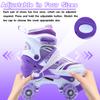 Kids Roller Skates for Boys Girls, 4 Size Adjustable Kids Rollerskates with Light Up Wheels, Quad Skates for Beginner Ages 5-8 8-12 view 2
