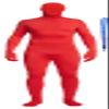 Full Bodysuit With Zipper Helper Unisex Spandex Stretch Adult Costume Zentai Disappearing Man Body Suit (Red Color, Medium) view 1