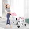 GLDWEY Roman Chair Multi Function Back Extension Machine, Adjustable Workout Bench Hyperextension Bench for Home Gym Strength Training Max Capacity 1320lbs for Home Gym(Color:Pink) view 2