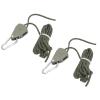 2Pcs Camping Rope Pulley Tent Adjustable Wind Cord Outdoor Tent Rope with Pulley Canopy Quick Setup Camping Rope 4m (OD Green) view 2