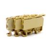 DWFSKZKV 10PCS ASK1EN Fuse Holder Connector Terminal Block SAK 4MM Cable Wire Connector DIN Rail Fuse Terminal Block ASK1/EN with R055(NO LED,2A) view 4