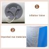 KJLYLPP Large Inflatable Floating Bed Outdoor Water Inflatable Bed PVC Floating Row Inflatable Fishing Boat Water Rest Dock Water Yoga Mat Large Lake Mat (2.5 * 2M) view 4