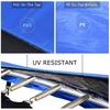 BIWKONI Round Trampoline Side Protection Cover 6/8/10/12/14/16FT Trampoline Accessories Anti-Collision Safety Replacement Pad,8FT view 4