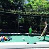ZGFUSVFD Inflatable Billiards Football Snooker Balls Table Games 16Pcs Leather Football Pool Kick Billiards Set Snookball Footpool Adult Outdoor Game Entertainment,18CM view 3