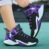 Jevaloo Boys and Kids Basketball Shoes Lightweight Fashion Sneakers view 3