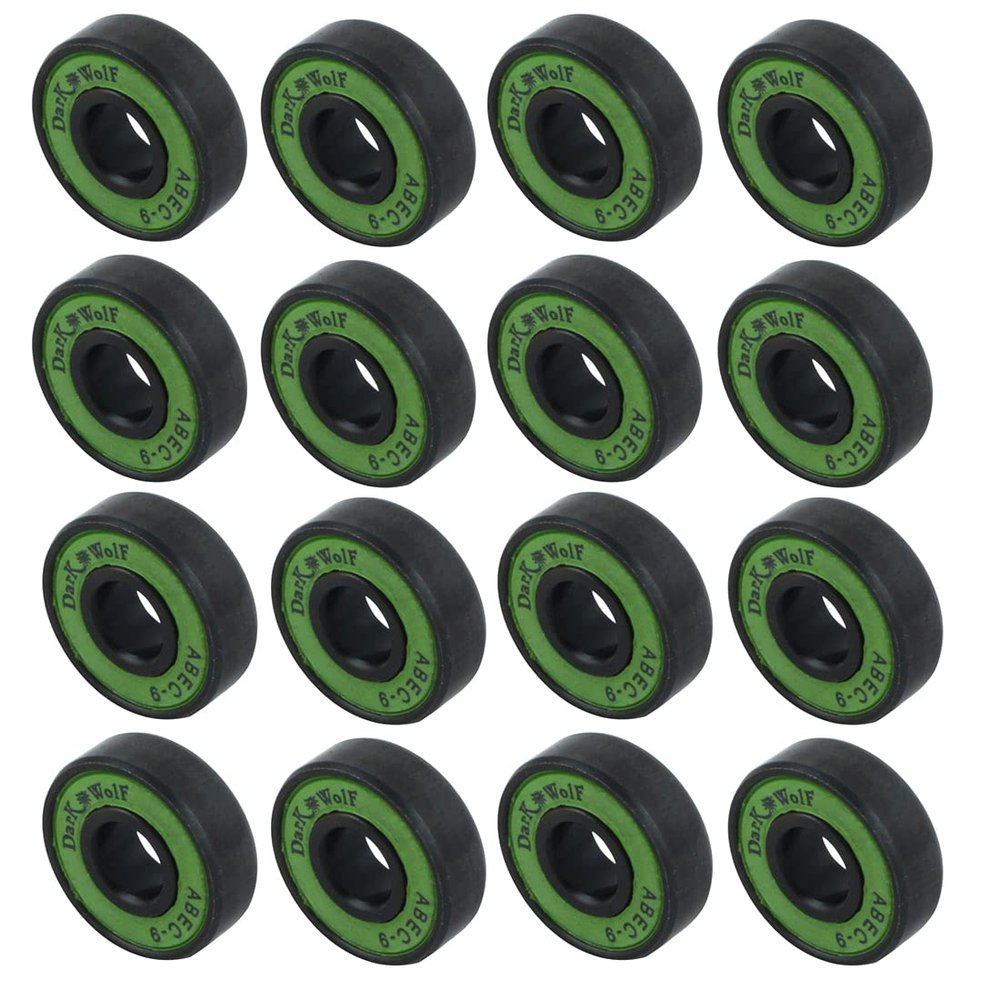 MFQJJRRMI Metal Adult Longboard Skate Board Kick Scooter Roller Skates Skateboard Bearings 16pcs