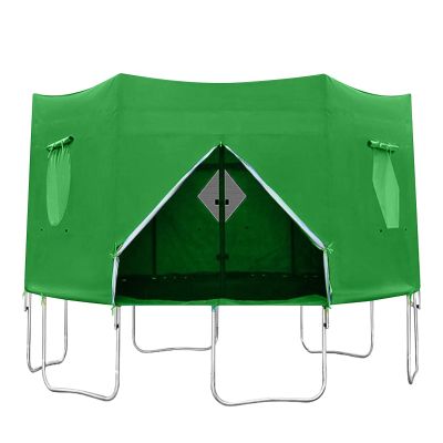 Trampoline Tent 6FT 8FT 10FT 12FT 14FT, Fits for 6 Straight Round Trampoline, Trampoline Accessory Tent, Trampoline, Tent Only