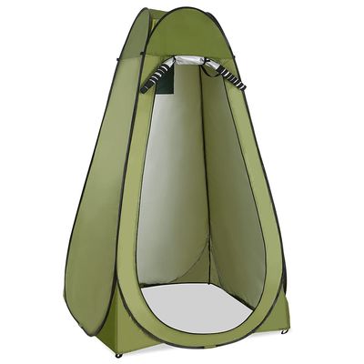 Privacy Shelter Tent, Camping Shower Tent Outdoor Instant Portable Shower Tent Outdoor Toilet Dressing/Changing Room Portable Shelter Tent with Carrying Bag for Camping Hiking Beach Bathroom(Green,Do