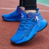 Jevaloo Boys and Kids Basketball Shoes Lightweight Fashion Sneakers Sapphire Blue view 3