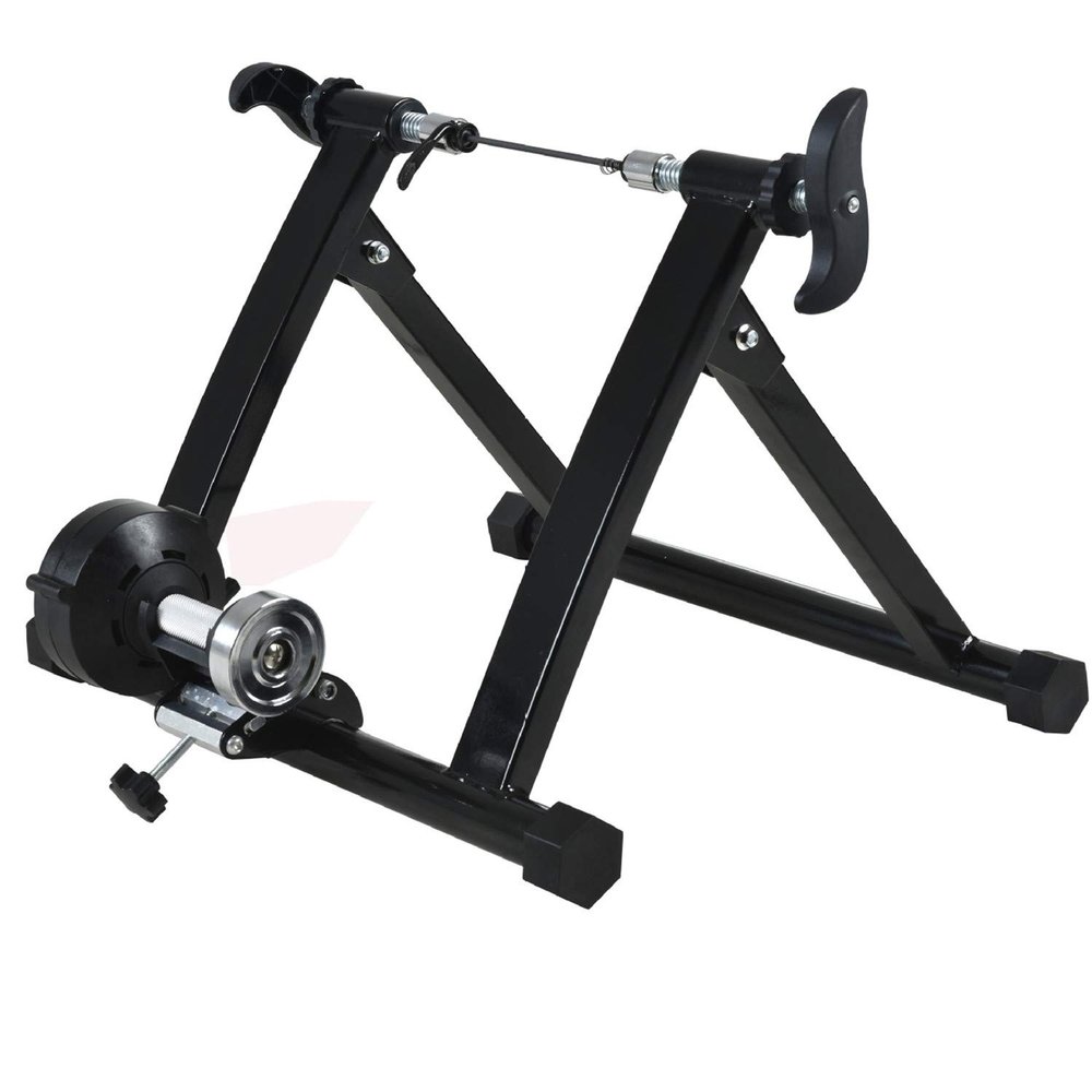 YXCUSAM Cycling Trainer, Indoor Foldable Magnetic Resistance Power Cycling Tool, Compatible with 24-29 Inch 700C Bike Wheels