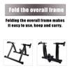 YXCUSAM Cycling Trainer, Foldable Indoor Cycling Turbo Trainer, 26-28 Inch Bike Mount for Cycling Fitness view 4