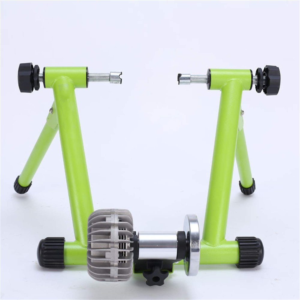 YXCUSAM Bike Trainer, Indoor Cycling Workout Stand, Liquid Resistance Bike Roller, Foldable, for 26-29 Inch Bikes