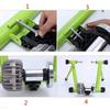 YXCUSAM Bike Trainer, Indoor Cycling Workout Stand, Liquid Resistance Bike Roller, Foldable, for 26-29 Inch Bikes view 4