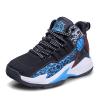 Jevaloo Boys and Kids Basketball Shoes Lightweight Fashion Sneakers Black Blue view 1